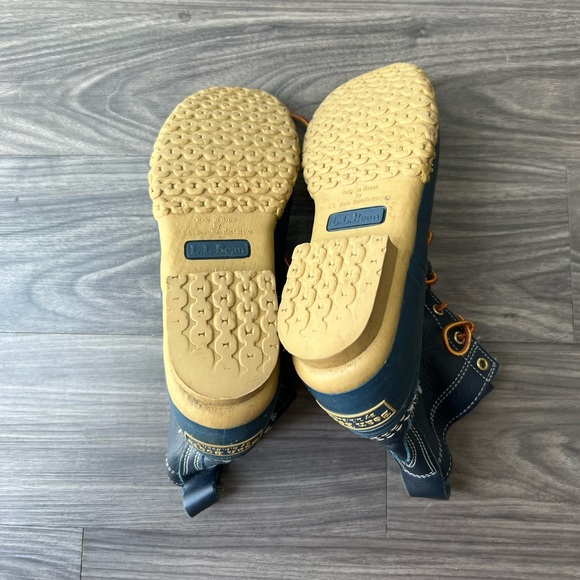 L. L. Bean Navy Duck Boots - Picture 7 of 9